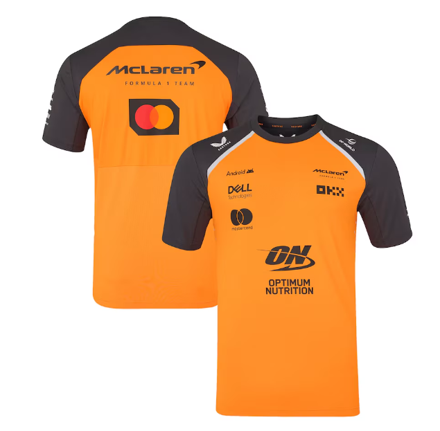 Mclaren Men's Team Set Up T-Shirt Autumn Glory 2025-RP Teamwear