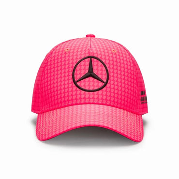Mercedes-AMG Petronas Formula 1 Team Special Edition Miami Lewis Hamilton Col Baseball Cap Pink 2023-RP Teamwear
