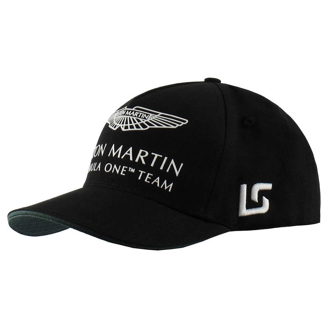 Aston Martin F1 Kids Driver Long Sleeve Cap 2021 Navy-RP Teamwear