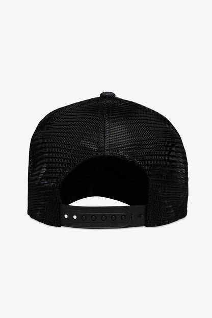 Valentino Rossi Denim EF Trucker Black Cap 2024