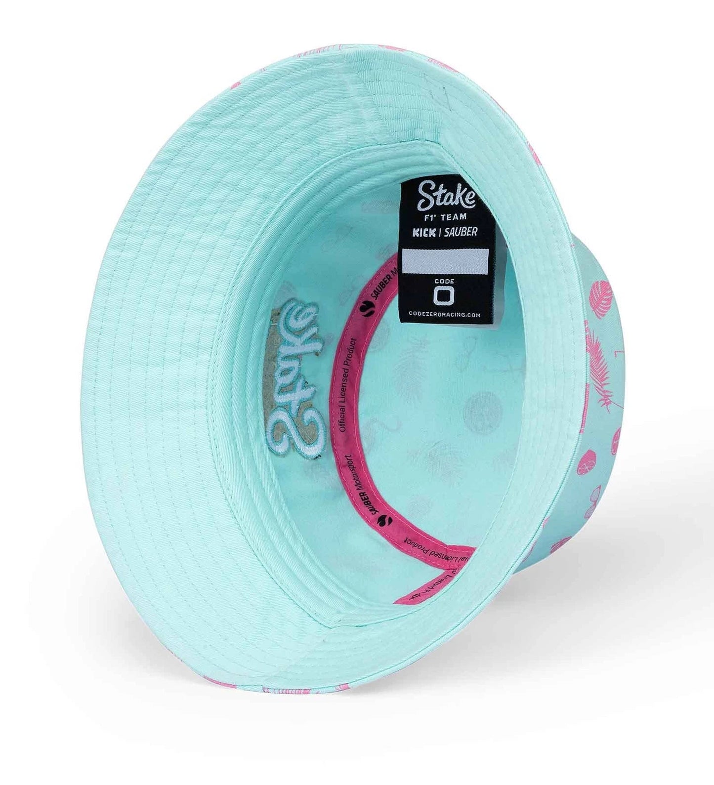Stake Sauber Special Edition Miami Bucket Hat 2024-Fanwear