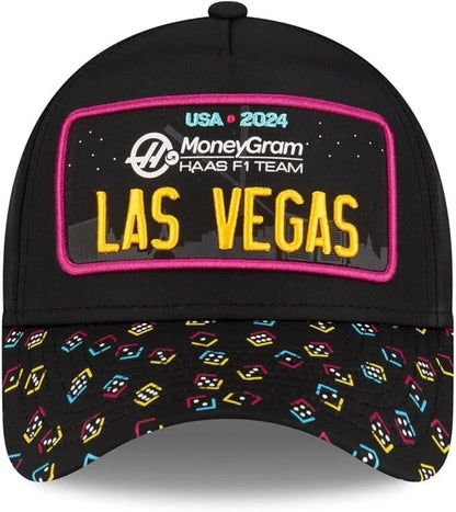 Haas F1 Special Edition Vegas EF Black Cap 2024-RP Teamwear