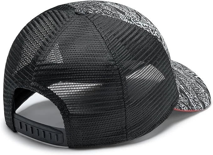 Porsche Quoted AOP Trucker Cap Black 2024-Fanwear