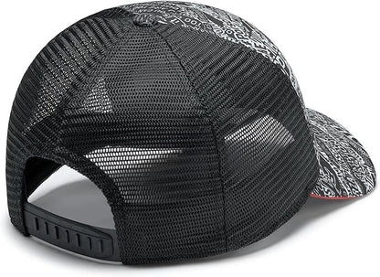 Porsche Quoted AOP Trucker Cap Black 2024-Fanwear