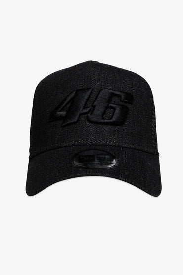 Valentino Rossi Denim EF Trucker Black Cap 2024