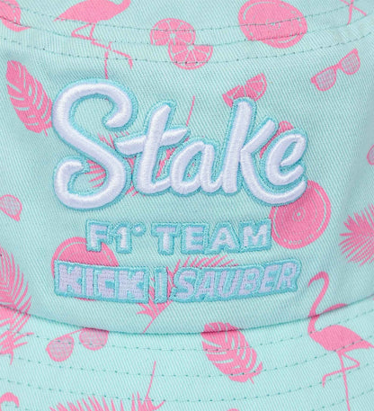 Stake Sauber Special Edition Miami Bucket Hat 2024-Fanwear