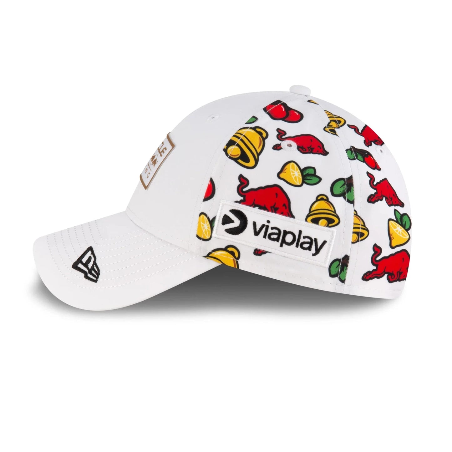 Red Bull Racing Special Edition Vegas Max Verstappen White Cap 2024-RP Teamwear