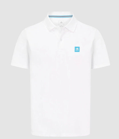 Formula E Men's Essentials Polo White 2025-Fanwear