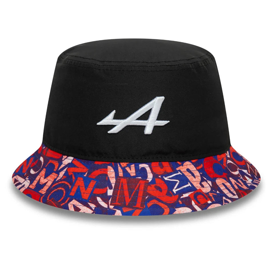 Alpine Special Edition Monaco Bucket Hat Black 2024-RP Teamwear