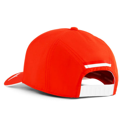 Scuderia Ferrari Kids Charles Leclerc Cap Burnt Red 2024-RP Teamwear