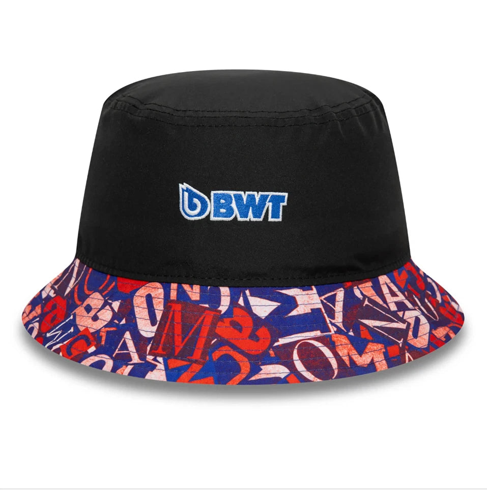 Alpine Special Edition Monaco Bucket Hat Black 2024-RP Teamwear