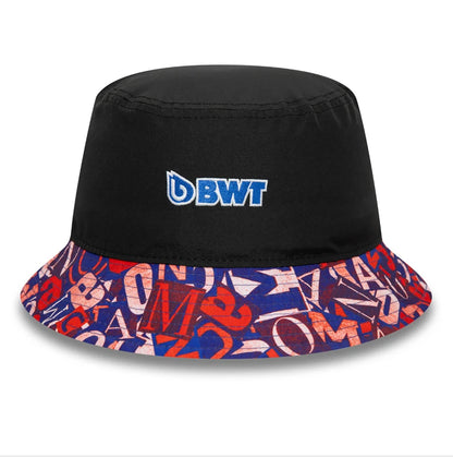 Alpine Special Edition Monaco Bucket Hat Black 2024-RP Teamwear