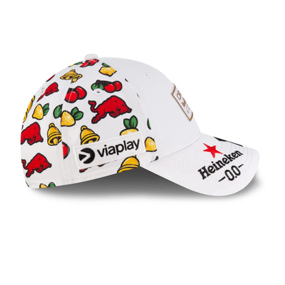 Red Bull Racing Special Edition Vegas Max Verstappen White Cap 2024-RP Teamwear