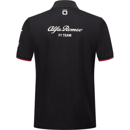 Race Team Polo Shirt Men's Black 2023