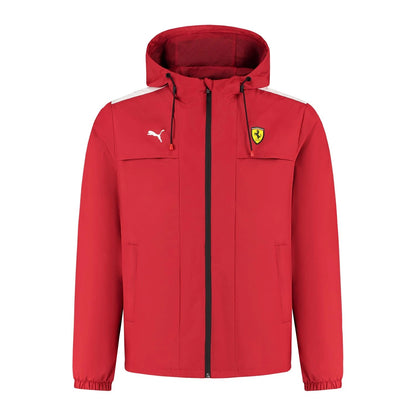 Scuderia Ferrari Rain Jacket Red 2025-Fanwear