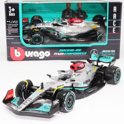 1:43 Scale Model | Mercedes W13 Lewis Hamilton Without Driver Car
