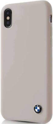 BMW iPhone X / XS Hard Case - Taupe Silicone