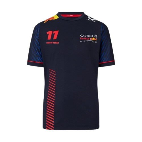 Red Bull Racing Men's T-Shirt Driver Sergio Perez Night Sky 2023-RP Teamwear