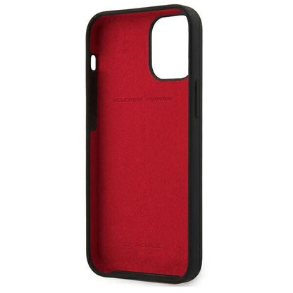 Ferrari iPhone 12 Mini Silicone Case - Black
