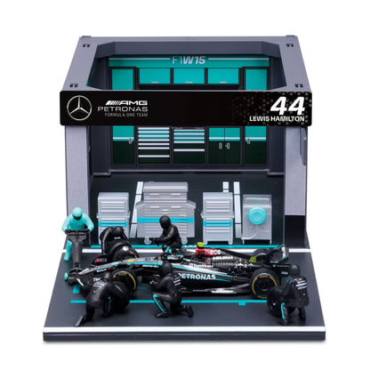 1:43 Scale Model | Mercedes-AMG F1 Lewis Hamilton Pit Pass Set