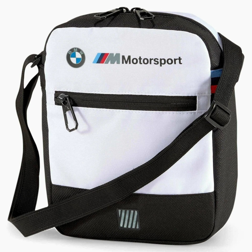 BMW PU Portable Bag White Fanwear