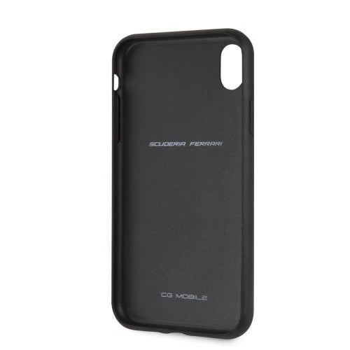 Ferrari iPhone XR Hard Case - Off Track Design with Edge Stitching