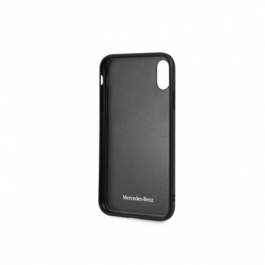 Mercedes iPhone XR Hard Case - Leather New Organic III - Beige