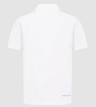 Formula E Men's Essentials Polo White 2025-Fanwear