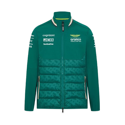 Aston Martin F1 Team Hybrid Jacket Green 2024-RP Teamwear