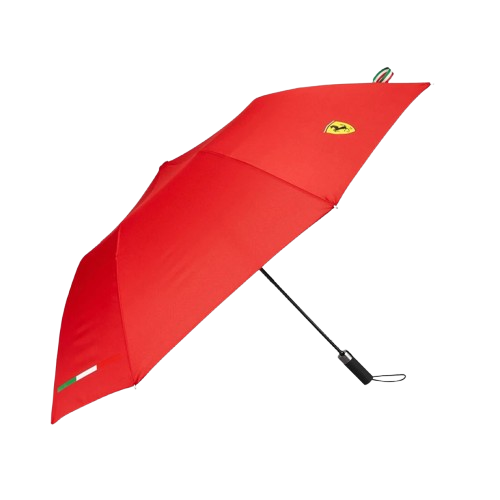 Scuderia Ferrari Compact Red Umbrella 2025 - Fanwear