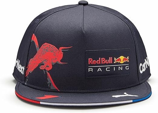 Red Bull Racing Max Verstappen Kids Flat Brim Cap 2022-RP Teamwear