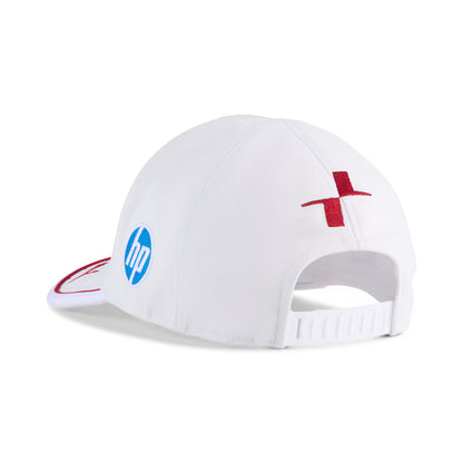 Scuderia Ferrari Charles Leclerc White Cap 2025-RP Teamwear