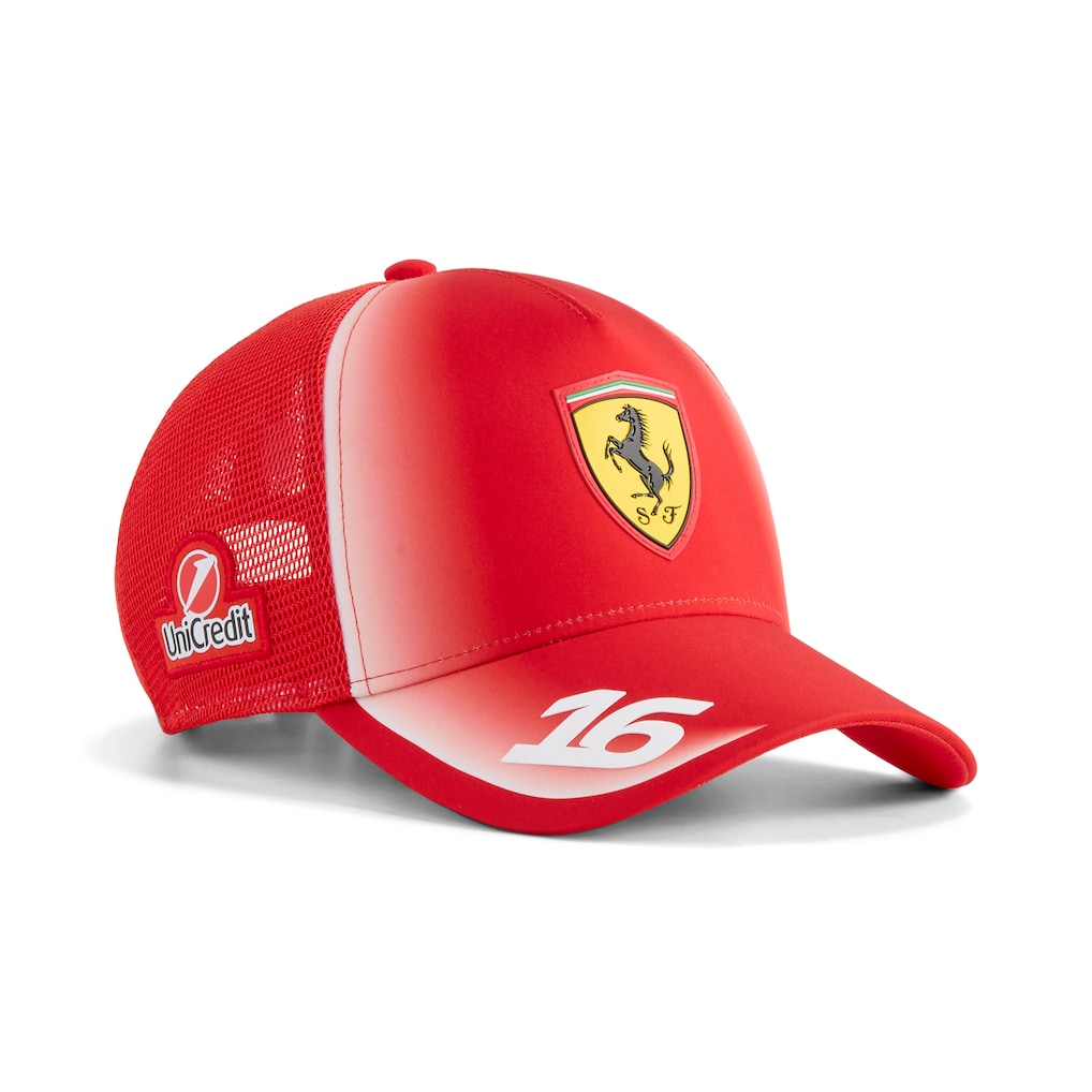 Scuderia Ferrari Charles Leclerc Trucker Cap Red 2026 - RP Teamwear
