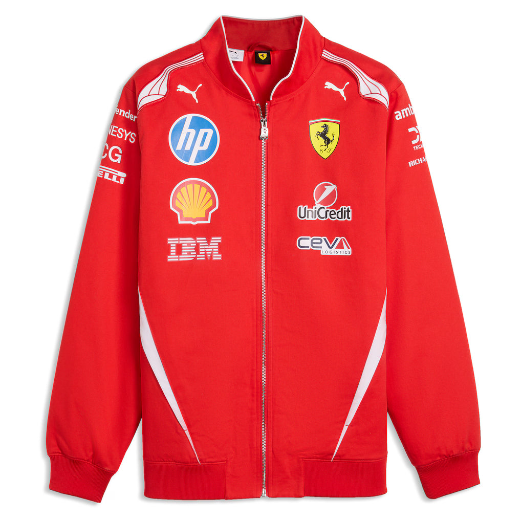 Scuderia Ferrari Men's DRV Auth Racing Jacket Red 2026 - RP Teamwear