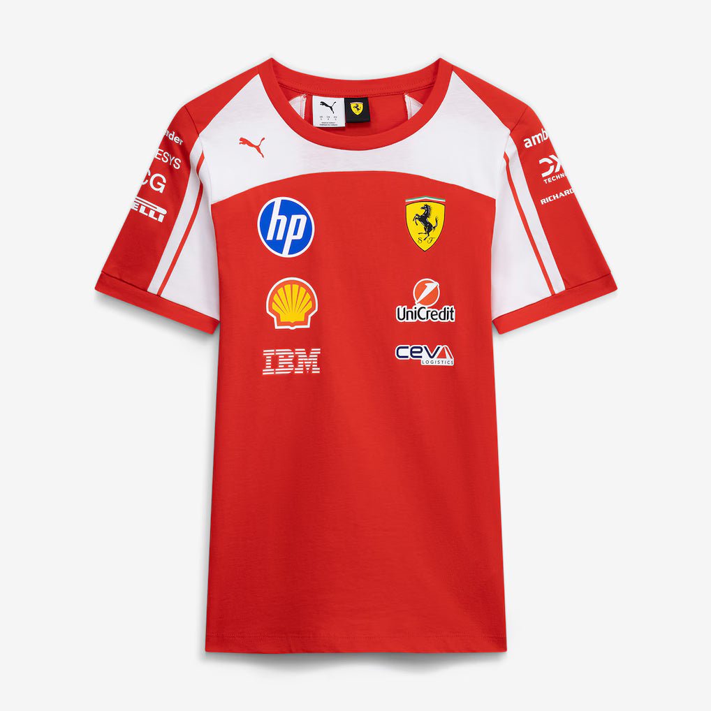 Scuderia Ferrari Women's T-Shirt Red 2026 - RP Teamwear