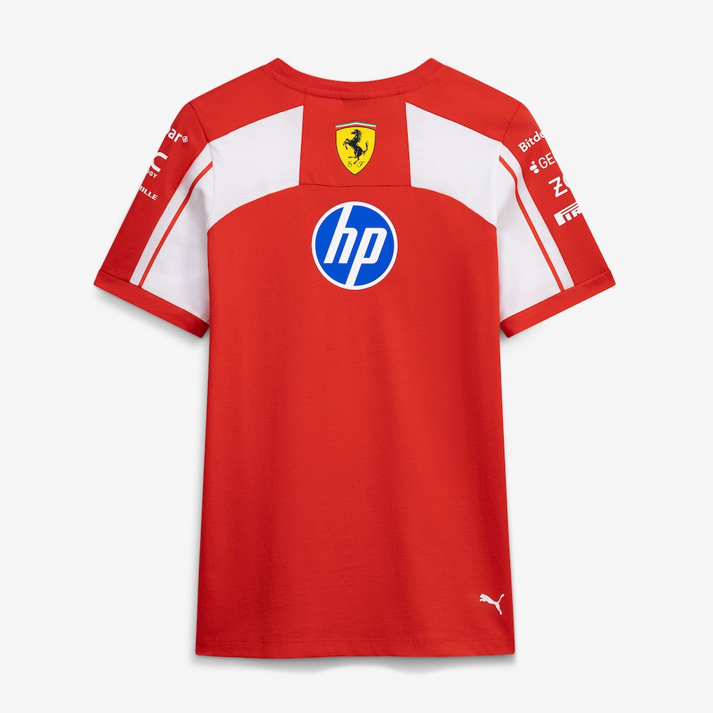 Scuderia Ferrari Women's T-Shirt Red 2026 - RP Teamwear