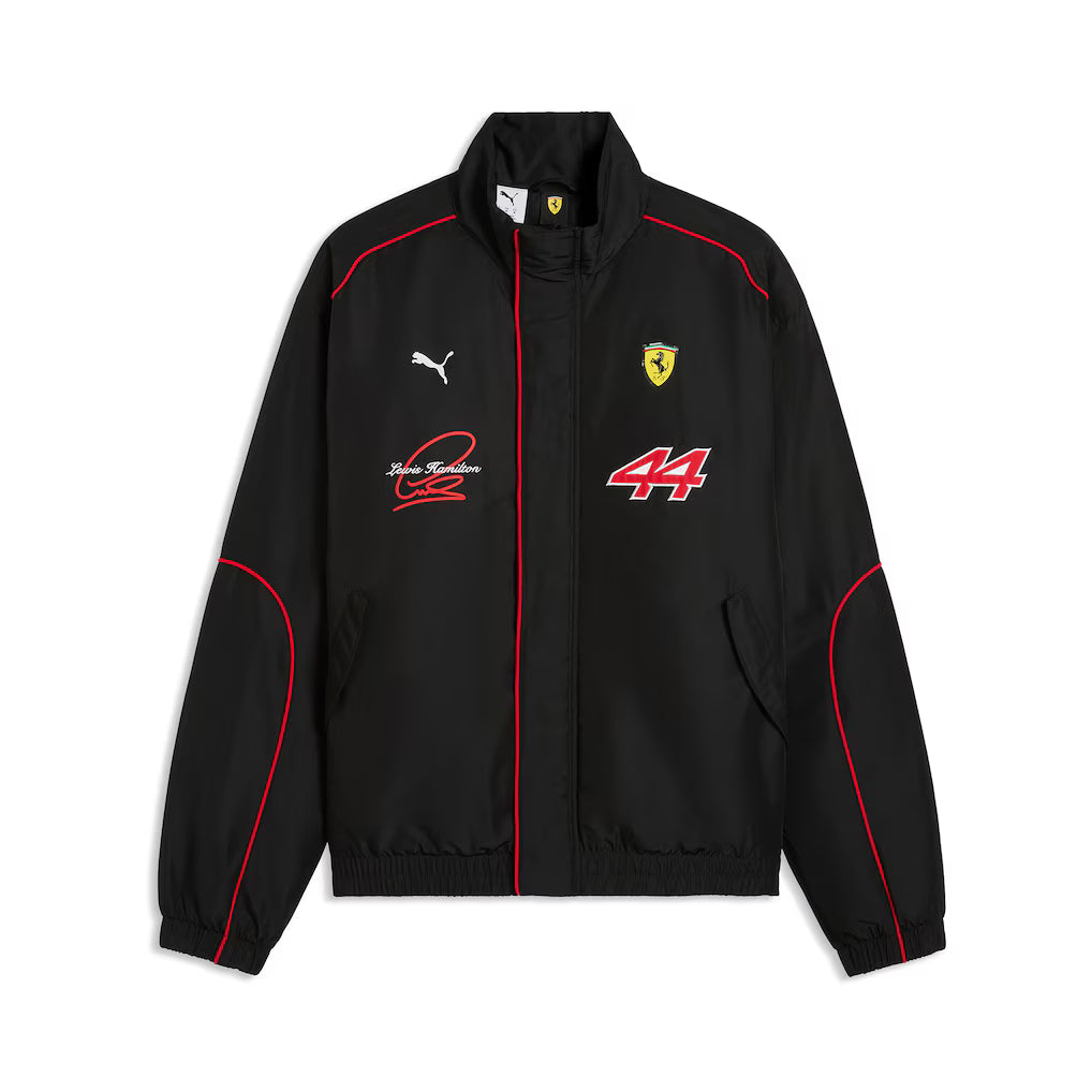 Scuderia Ferrari Driver Racing Lewis Hamilton Jacket Black 2026 - Fanwear
