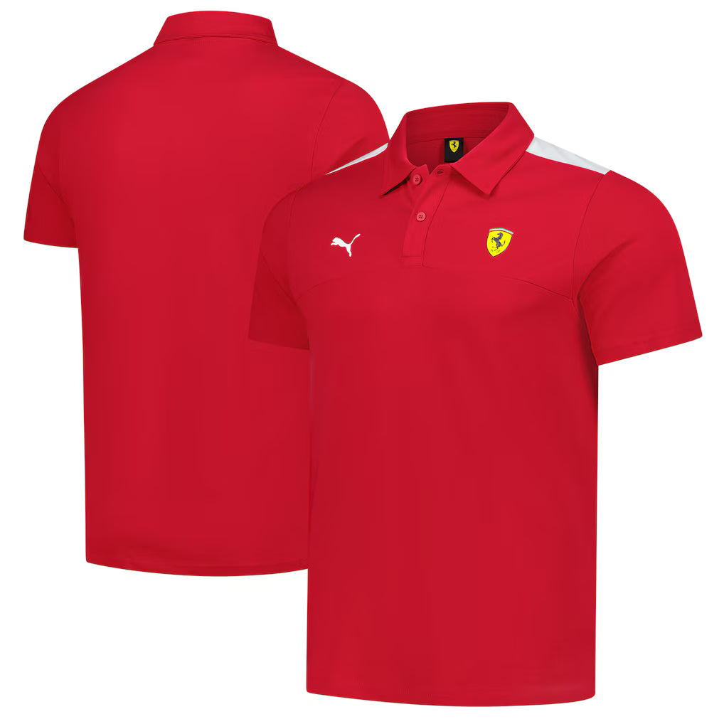 Scuderia Ferrari Puma Women's Classic Polo Red 2022-Fanwear