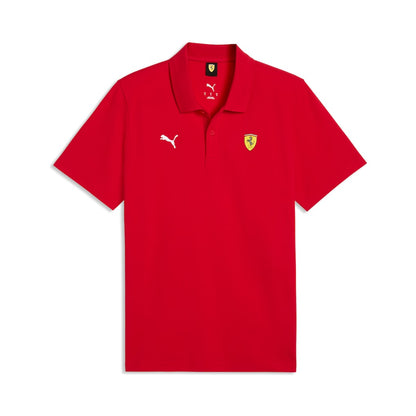 Scuderia Ferrari Men's Polo Shirt Red 2026 - Fanwear