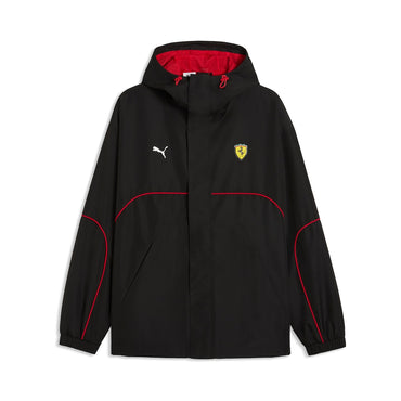 Scuderia Ferrari Men's Rain Jacket Black 2026 - Fanwear
