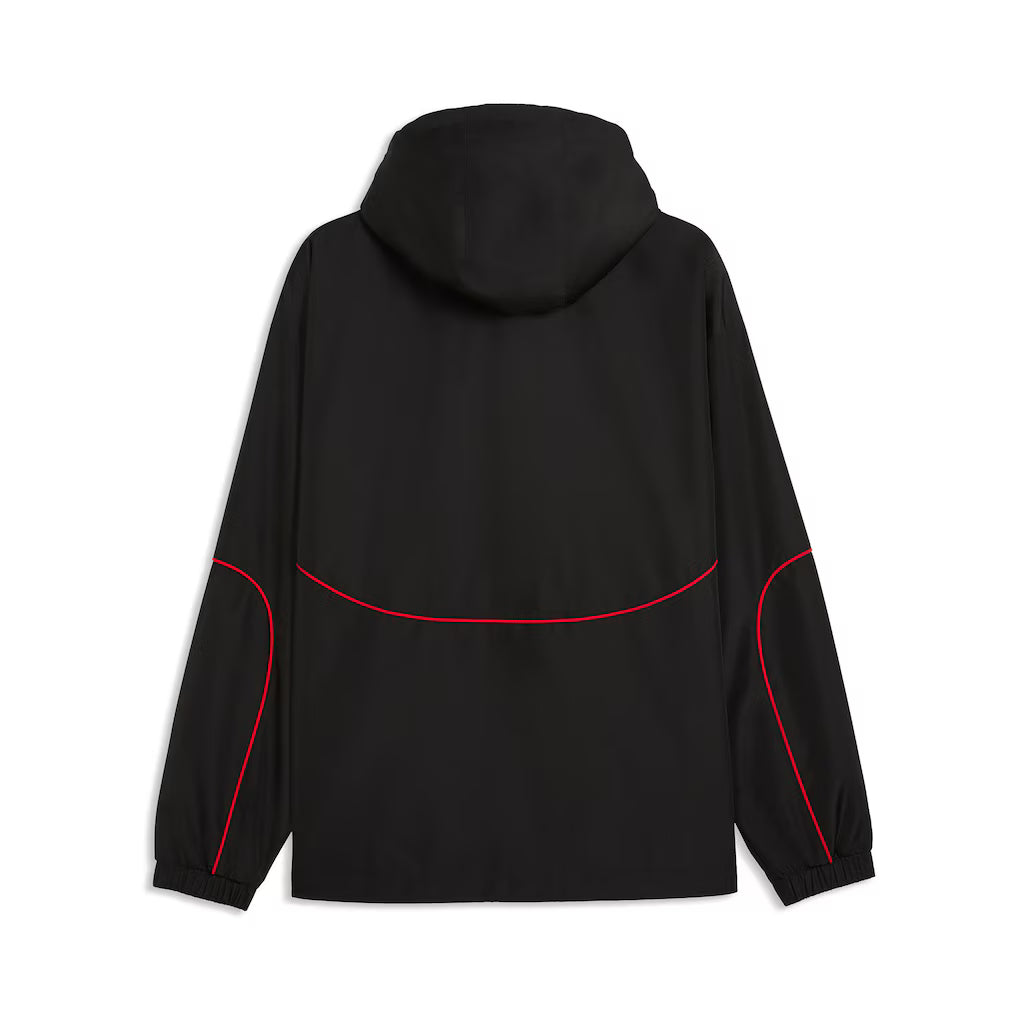 Scuderia Ferrari Men's Rain Jacket Black 2026 - Fanwear