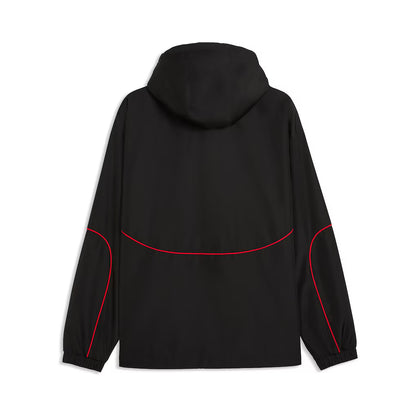 Scuderia Ferrari Men's Rain Jacket Black 2026 - Fanwear