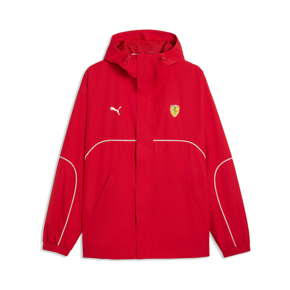Scuderia Ferrari Men's Rain Jacket Red 2026 - Fanwear