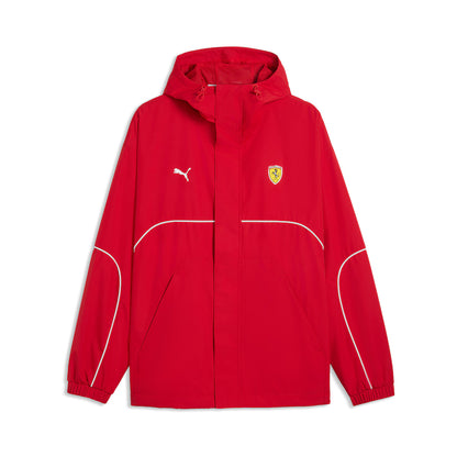 Scuderia Ferrari Men's Rain Jacket Red 2026 - Fanwear