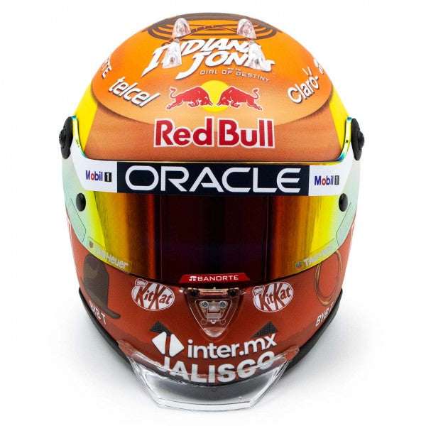 1:2 Scale Model | Red Bull Racing Mini Helmet Sergio Perez Disney 2023
