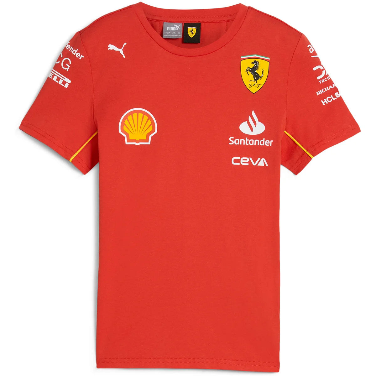 Scuderia Ferrari Kids Team T-Shirt Burnt Red 2024-RP Teamwear