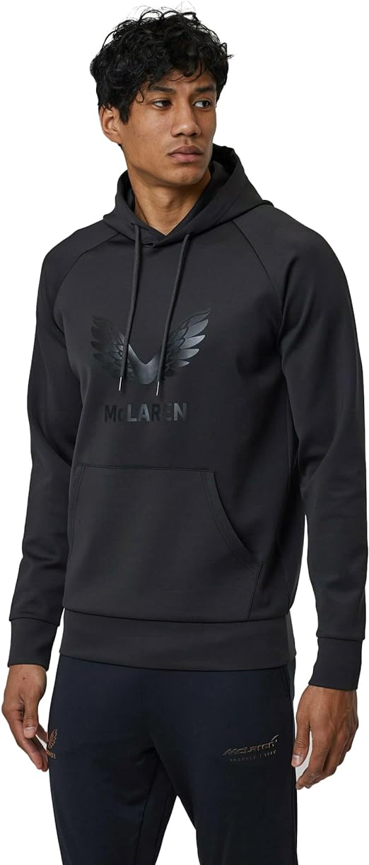 Mclaren Men's Performance Hoodie Black 2023-Fanwear