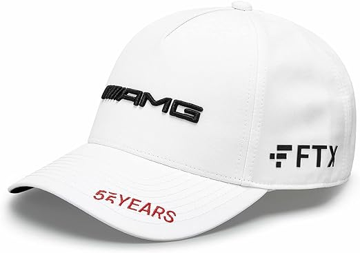 Mercedes-AMG Petronas Formula 1 Team George Russel Driver Baseball Cap Amg White 2022-RP Teamwear