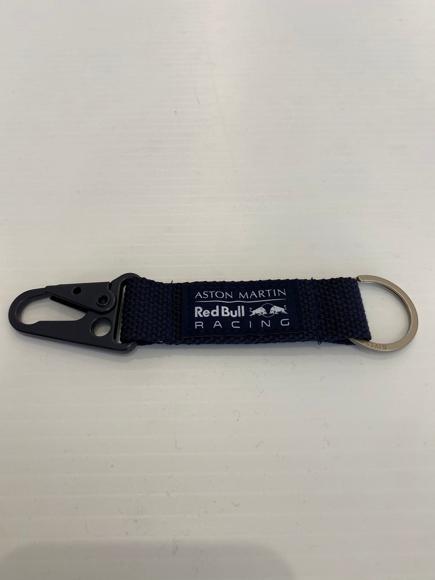 Red Bull Racing Strap Carabiner Keyring - Fanwear