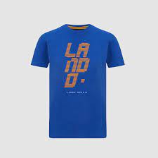 Mclaren K Lando T-Shirt Blue 2021-Fanwear